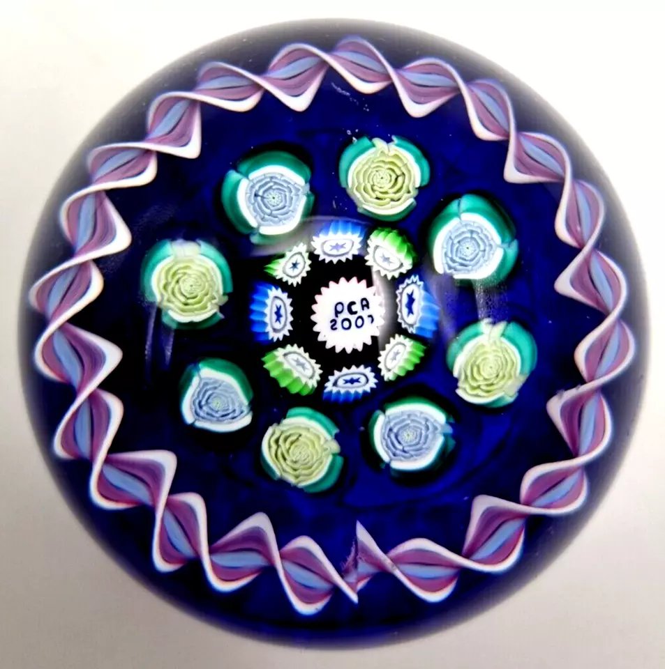 JOHN DEACON PAPERWEIGHT COLLECTORS ASSOCIATION SCOTLAND 2007 VINTAGE