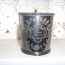 MARCH 13TH 1869~ANTIQUE SILVERPLATED CHILDS CUP MERIDEN B. CO #34 ~ DANNIE