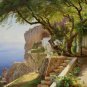 Pergola In Amalfi Cross Stitch Pattern