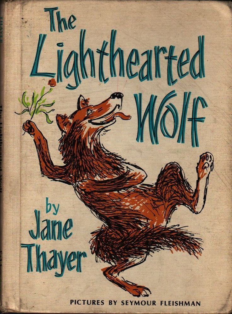 VINTAGE KIDS BOOK The Lighthearted Wolf