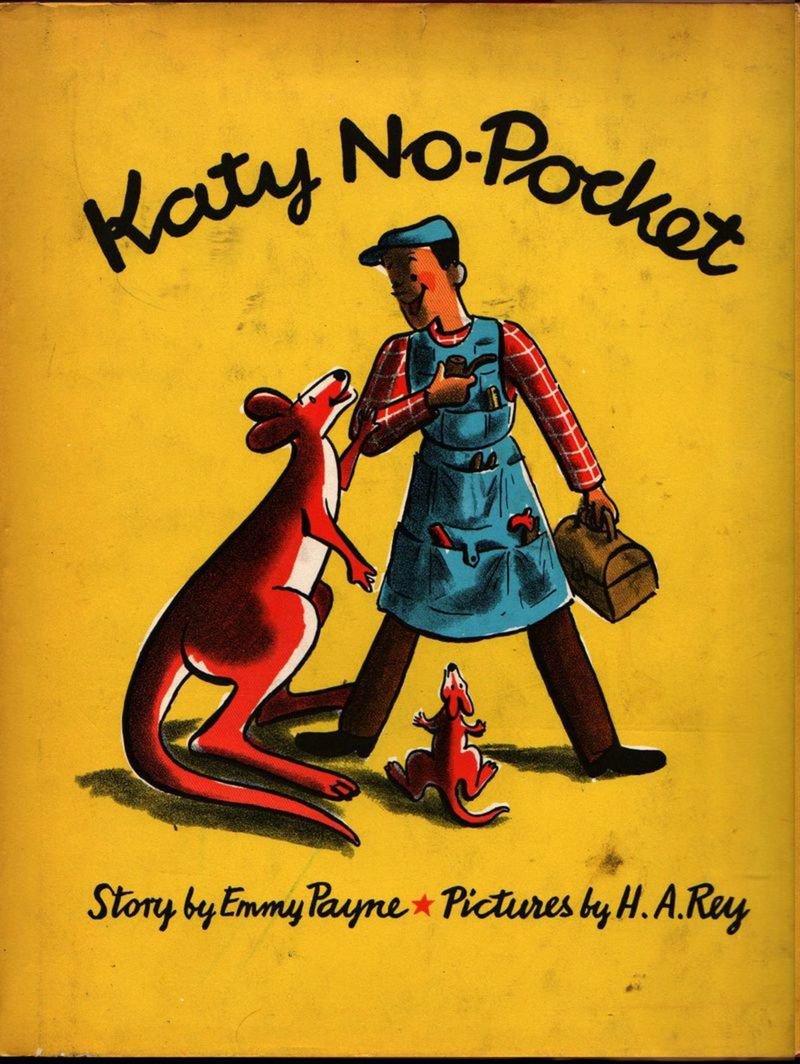 Katy No-Pocket First Edition - Emmy Payne - H. A. Rey - 1944 - Vintage Book
