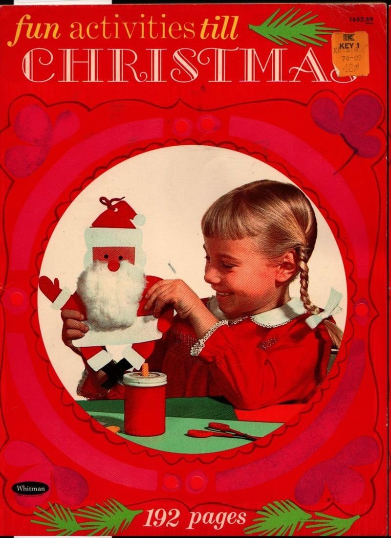 Fun Activities till Christmas - Janet and Alex D'Amato - 1968 - Vintage Book
