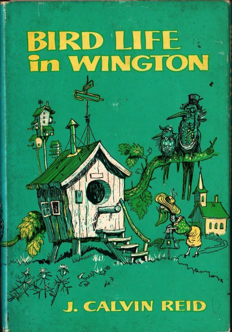 Bird Life in Wington Practical Parables for Young People - 1967 - Vintage Book