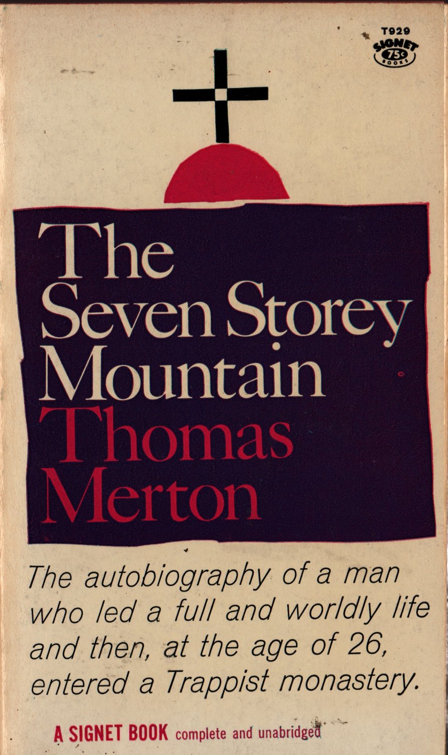 The Seven Storey Mountain - Thomas Merton - 1963 - Vintage Religious Book