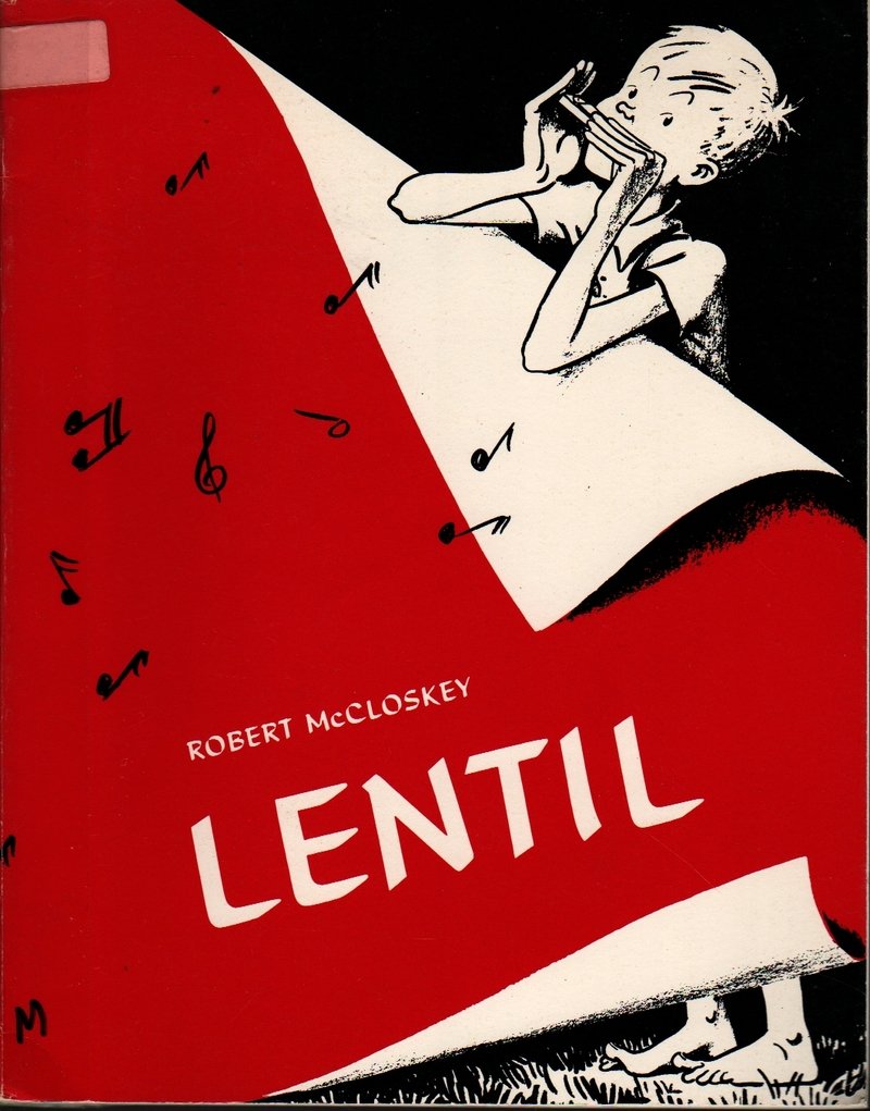 Lentil - Robert McCloskey - 1968 - Vintage Kids Book