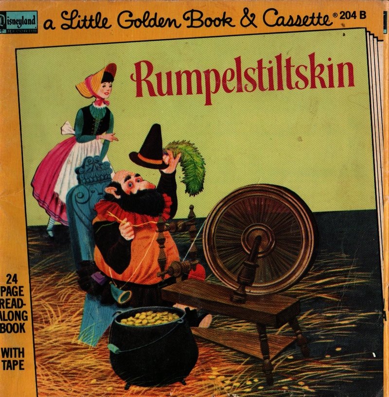 Rumpelstiltskin Little Golden Book Brothers Grimm - William Ducan (1962) Vintage Kids