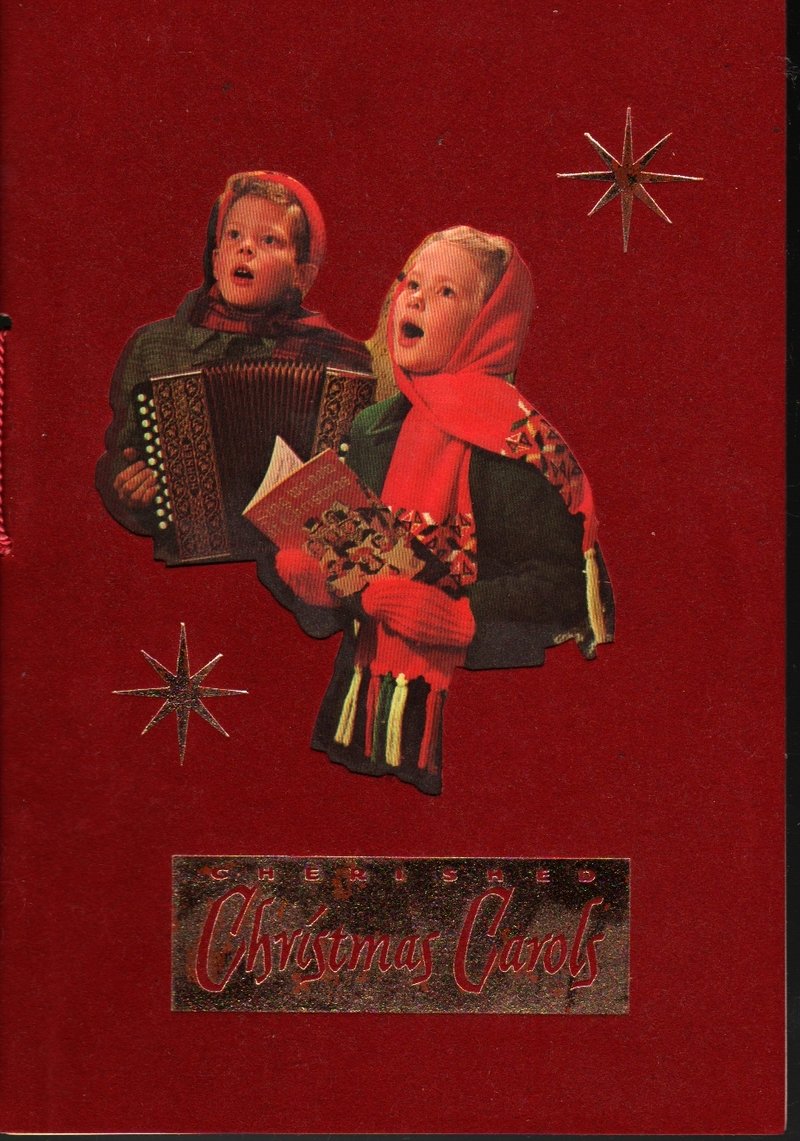 Cherished Christmas Carols - 1960 - Vintage Music Book