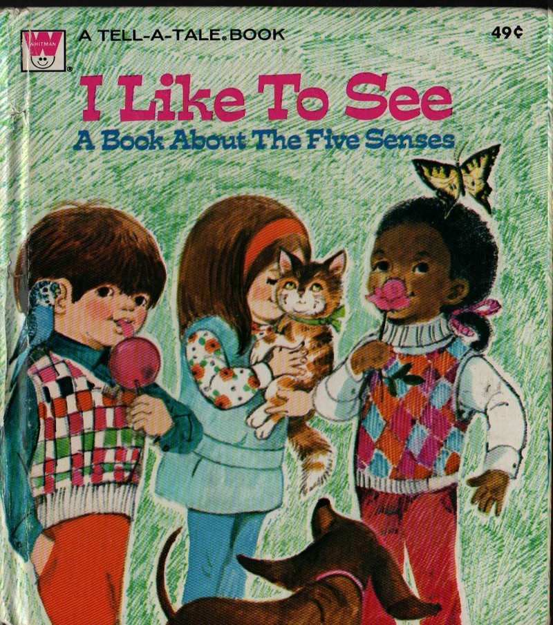 I Like To See a Whitman Tell-a-tale Book - Jean Tymms - June Goldsborough - 1973 - Vintage Kids Book