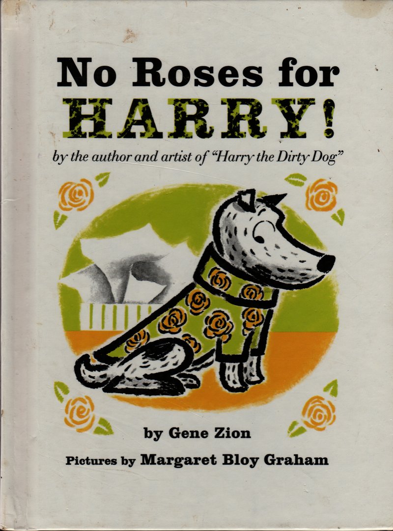 No Roses For Harry - Gene Zion - Margaret Bloy Graham - 1996 - Vintage Kids Book