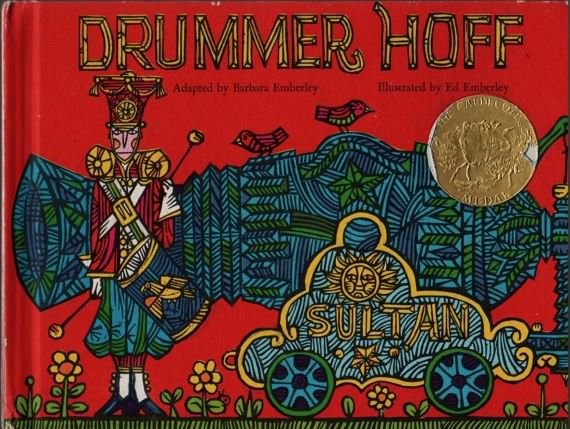 Drummer Hoff - Caldecott Medal - Barbara & Ed Emberley (1968) Vintage Kids Book