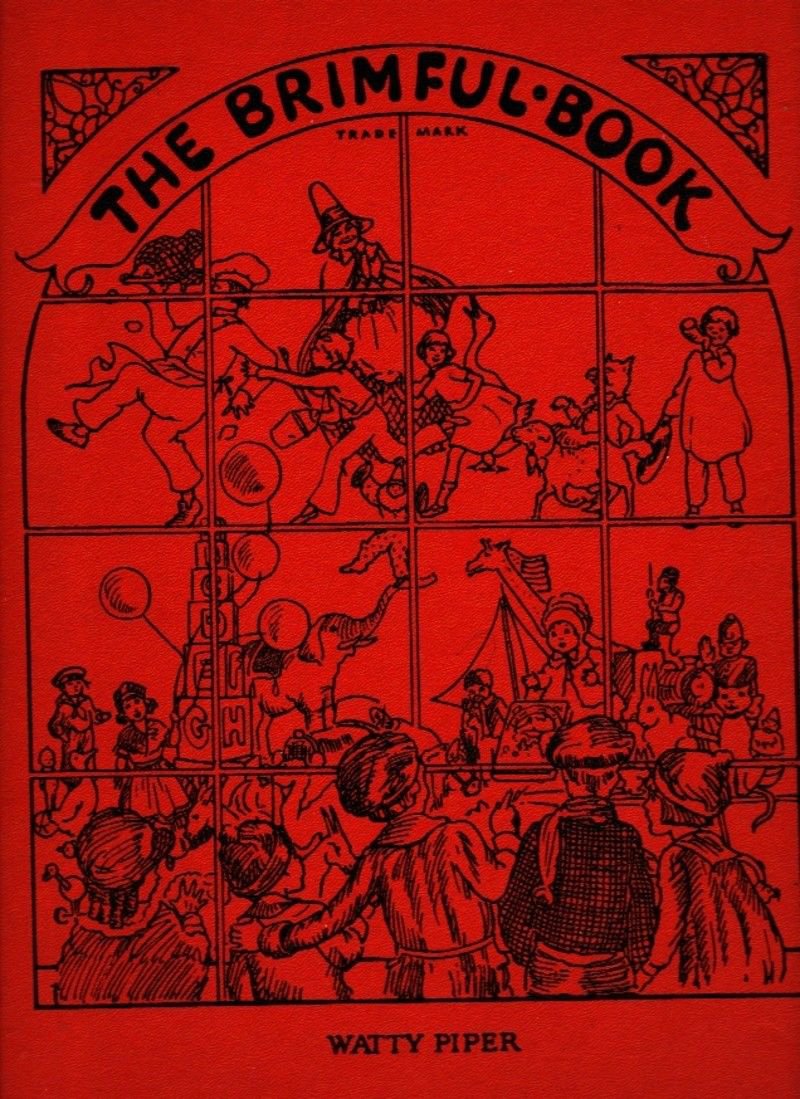 The Brimful Book + Watty Piper + 1955 + Vintage Kids Book