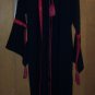 New Red and Black Over Garment -Abayah