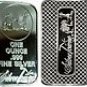1 Troy oz, ounce Silvertowne .999 Pure Solid Silver bar