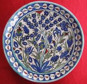 OLD Ceramic Dish 19 Century original & Authentique
