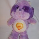 VINTAGE ORIGINAL CARE BEARS BRIGHT HEART RACCOON 1984