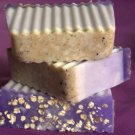 Lavender Patchouli Oatmeal All Natural Soap