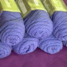 Andino Purple yarn Lot of 7 skeins 75% Acrylic 25% Nylon