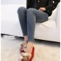 Red Suede Platforms~Size 6.5~ NEW !