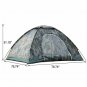 3-4 Person Camping Tent Waterproof Folding Family Shelter Outdoor Hiking Travel