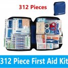 312 pcs First Aid Kit Emergency Bag Home Car Outdoor, All Purpose Kit, Portable