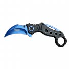 Tactical Spring Assisted Open Karambit Pocket Knife Folding Claw Combat EDC