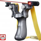 Hunting Professional Catapult Laser Slingshot With Rubber Aim Point Target