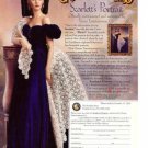 The Franklin Mint SCARLETT Portrait GWTW Doll Ad Page
