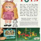 60s Mattel Talking Shrinkin/Shrinking Violette Doll Ad Pg Catalog Advertisement