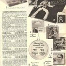 70s Record Albums Ad Page~Elvis Presley LPs/Tapes ,Fats Domino,Perry Como,Etc