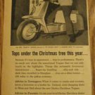 50s Harley Davidson Motorcycle Ad~Edd Kookie Byrnes '59