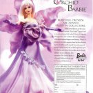 The Flowers in Fashion Mattel Orchid Barbie Doll #50319 Ad Page Only~No Doll