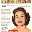 50s CoStar Cyd Charisse Meet Me in Las Vegas NV Lux Ad