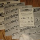 50s Vintage LIONEL "New Toy Trains for 1954" Ad Pages~Also Pictures Accessories