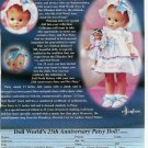 2001 Effanbee 25th Anniversary Patsy & Wee Doll Ad