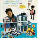 1998 Playmobil Police Headquarters System X Ad/Advertisement~~Great Go-Along!!!