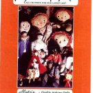 2002 Matrix Antique Dolls Ad Page~Raggedy Ann,Andy,Golliwogg/Golliwog/Gollywog