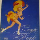SONJA HENIE~Olympic Ice Skater~1953 Ice Revue Souvenir Program~Lots of Pictures