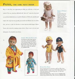 2004 Beach-Time,Tisket A'Tasket Etc Patsy Dolls Ad