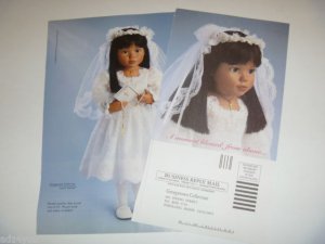 1998 Georgetown Collection First/1st Communion Doll Tama Ad Page/Advertisement