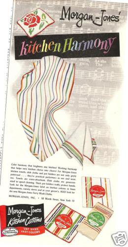 Morgan-Jones Kitchen Pot Holders,Dish Cloths,Towels Ad