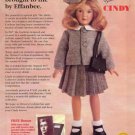 1998 Effanbee CINDY by Dewees Cochran Repro Doll Ad