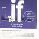 2006 Met Life Insurance Woodstock/Snoopy w/Tool Box Ad