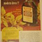 1959 Watkins(Winona MN)Products Vanilla Ad~Colonial Dessert Sauce Recipe~Orchids