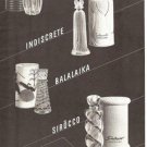 Lucien Lelong Indiscrete,Sirocco Etc Perfume Bottle Ad