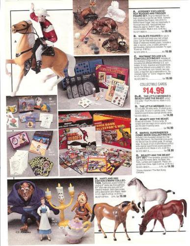 1992 Hartland Roy Rogers,Trigger,Horses Catalog Ad Pg
