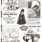 1987 Effanbee Anniversary DYDEE,Horsman Tynie Twins Ad