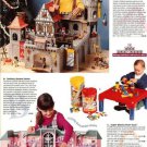 1994 Vintage Playmobil King's Castle Ad/Fantasy Dream Home Doll House Ad Page