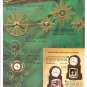1957 Mastercrafters Electric Motion/Action Clocks Ad Page~Swinging Playmates +