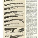 1957 Popular Toy Cowboy Guns Ad~50s Hubley,Kadet,Parris,Dragnet Cap Gun,Mattel