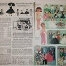 1958 Horsman Teen-Ager Cindy Doll & Outfits Ad~1950s